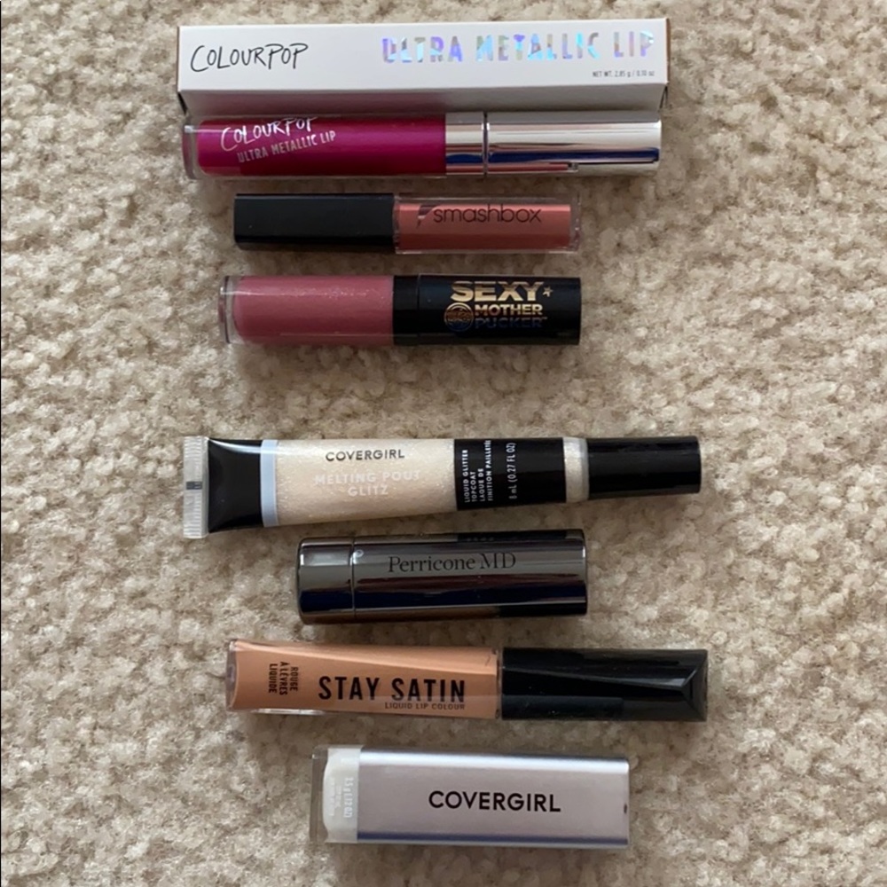 Lip lovers lot / set / bundle high end & drugstore